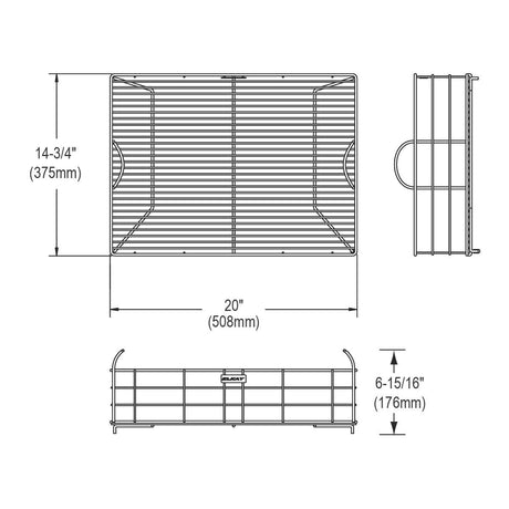 Elkay LKFRB2115SS Stainless Steel Rinsing Basket