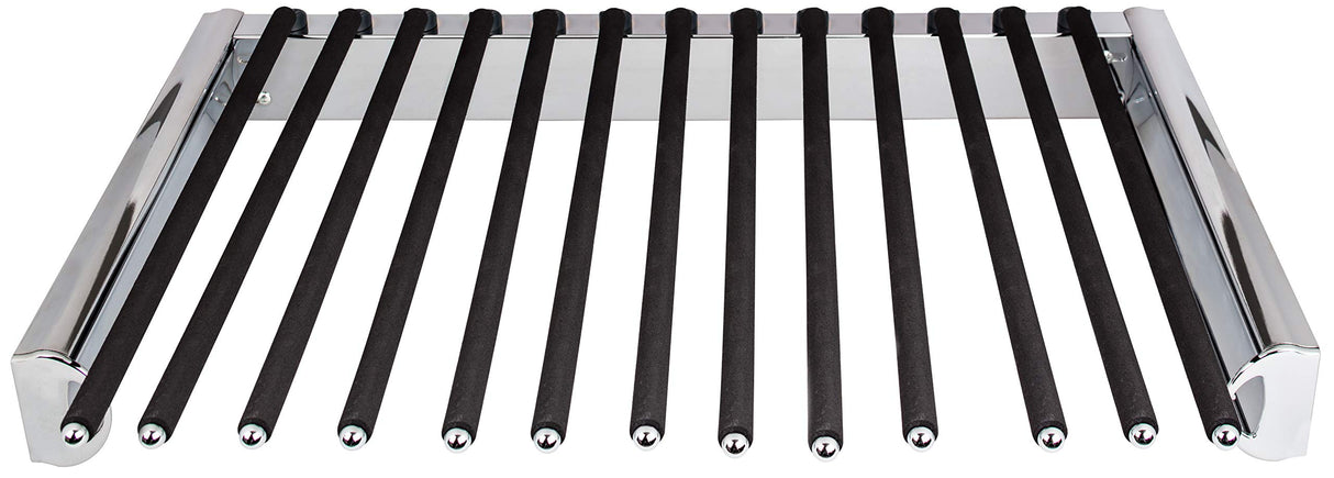 Hardware Resources PPR-2414-PC Polished Chrome 24" Wide Pant Rack
