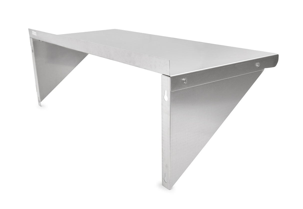 John Boos EWS8-1648 Stainless Steel Standard Wall Shelf, 48" Length, 16" Width