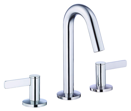 Gerber D303130 Chrome Amalfi Two Handle Widespread Lavatory Faucet