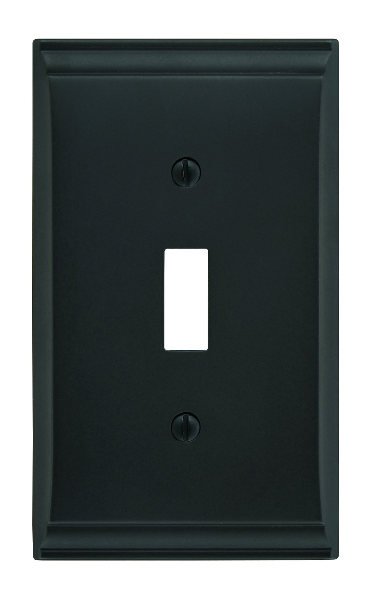 Amerock Wall Plate Black Bronze 1 Toggle Switch Plate Cover Candler 1 Pack Light Switch Cover