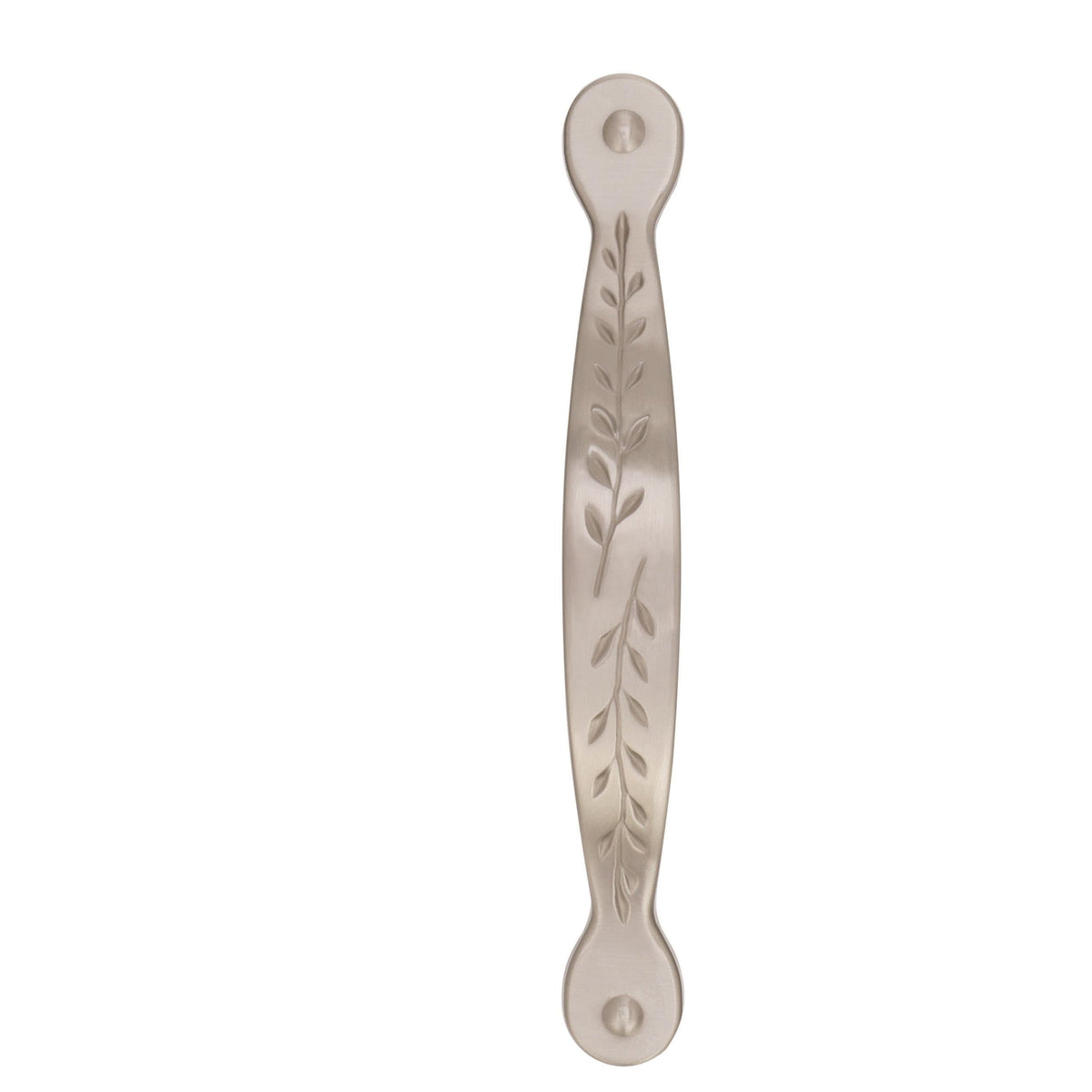 Amerock Cabinet Pull Satin Nickel 3 inch (76 mm) Center to Center Nature's Splendor 1 Pack Drawer Pull Drawer Handle Cabinet Hardware