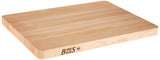 John Boos 213 Chop-N-Slice Maple Wood Cutting Board for Kitchen Prep, 1.25" Thick, Large, Edge Grain, Charcuterie Block, 18" x 12", Reversible 18X12X1.25 MPL-EDGE GR-REV-NO GRV-
