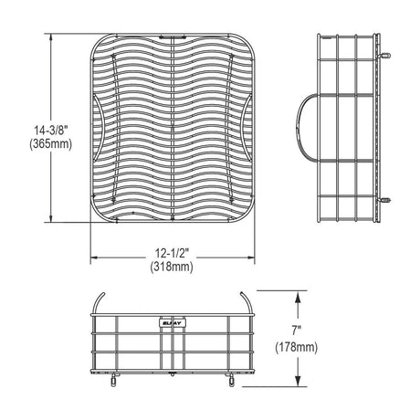 Elkay LKWRB1416SS Stainless Steel Rinsing Basket