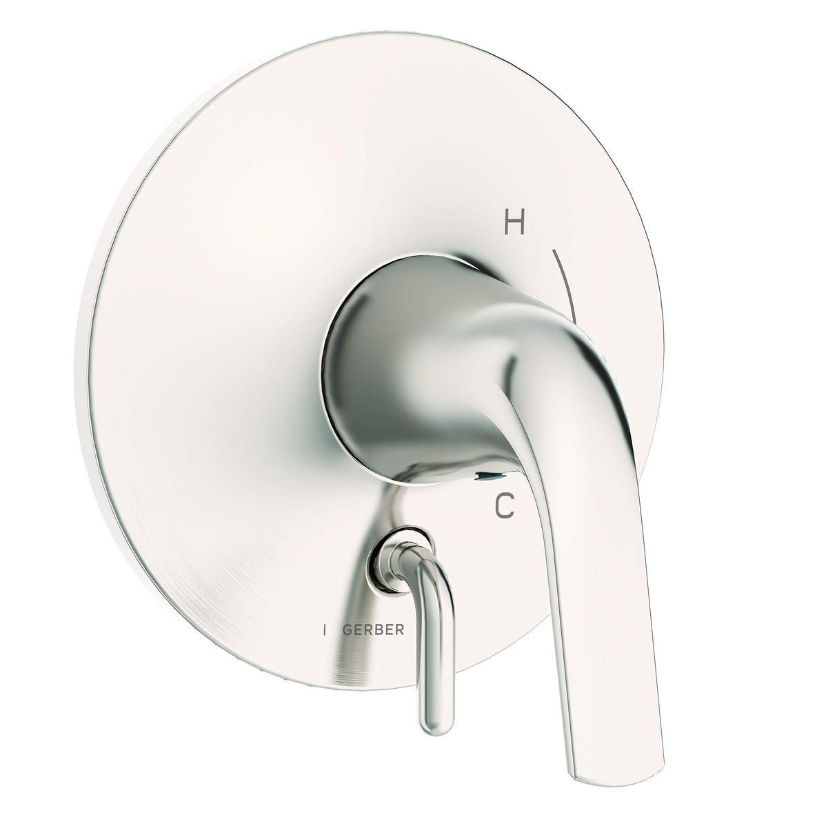 Gerber D500434BNTC Brushed Nickel Lemora Valve-only Trim Kit, Diverter On Valve