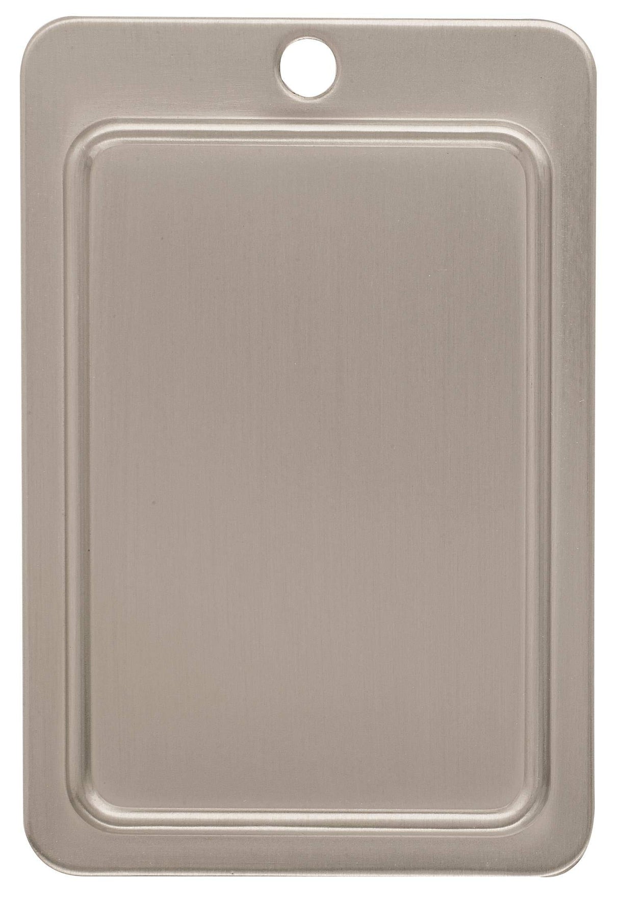 Amerock Double Demountable Cabinet Hinge 3/8 inch (10 mm) Inset Hinge Satin Nickel 2 Pack Self-Closing Hinge Cabinet Door Hinge
