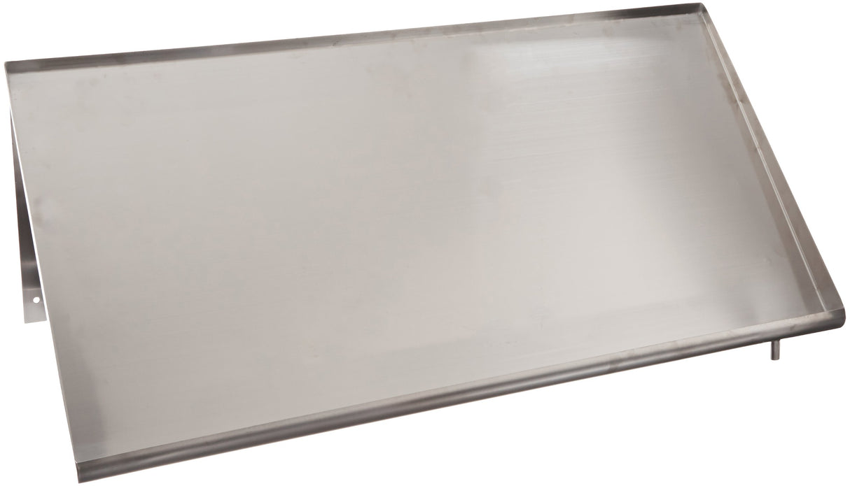 John Boos PB-SRW-42 Stainless Steel Wall Mounted Sorting Shelf, Solid, 42" Length x 18" Width