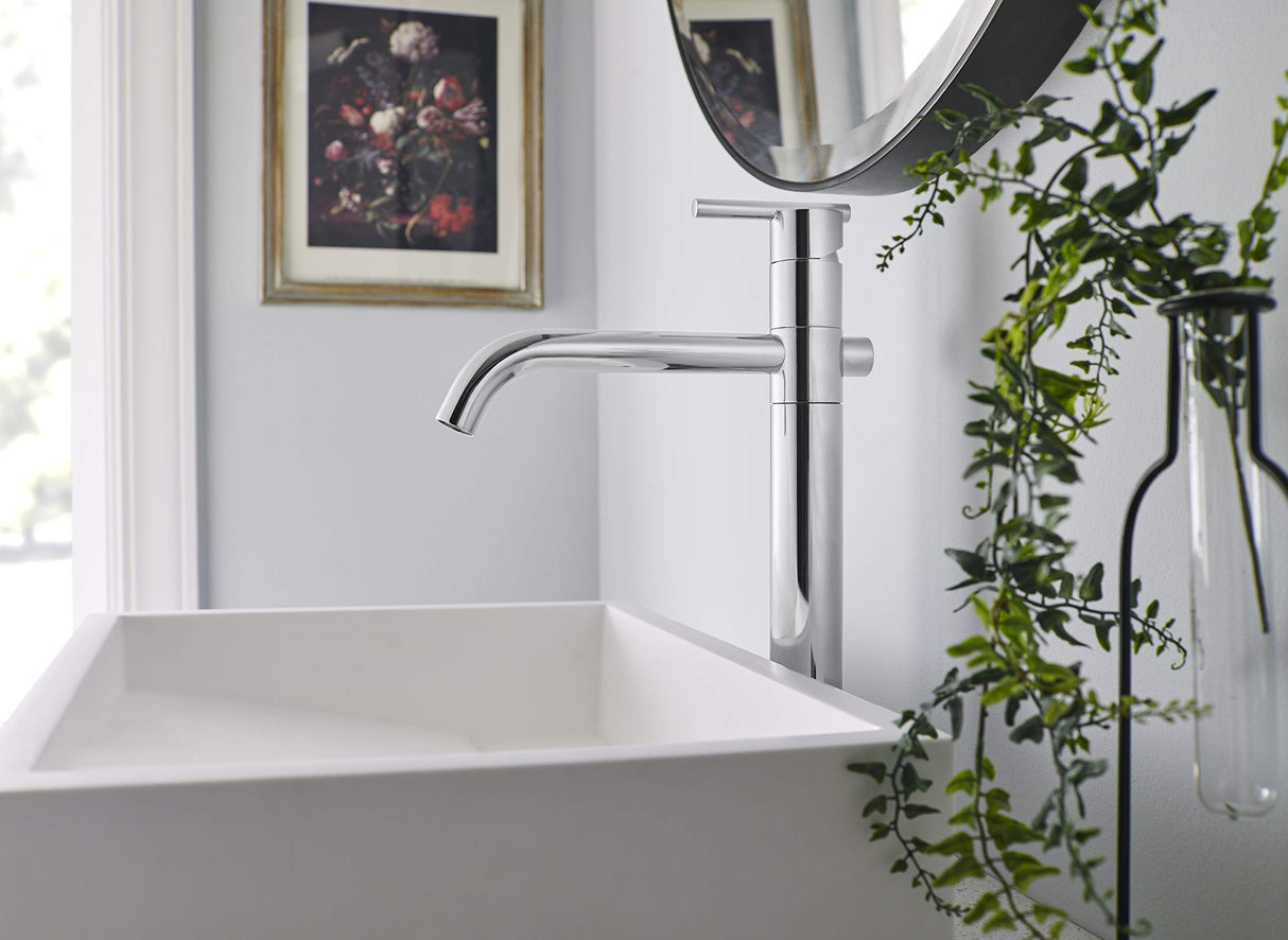 Gerber D225158 Chrome Parma Single Handle Vessel Filler