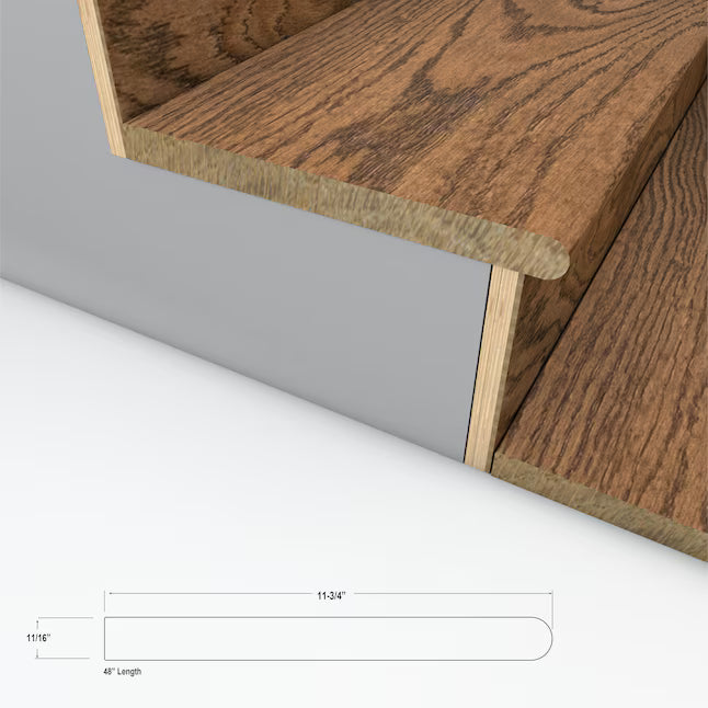 CALI Riverbend Cypress Den Stair Tread 7601000817 48 x 11-13/16 x 1-1/16