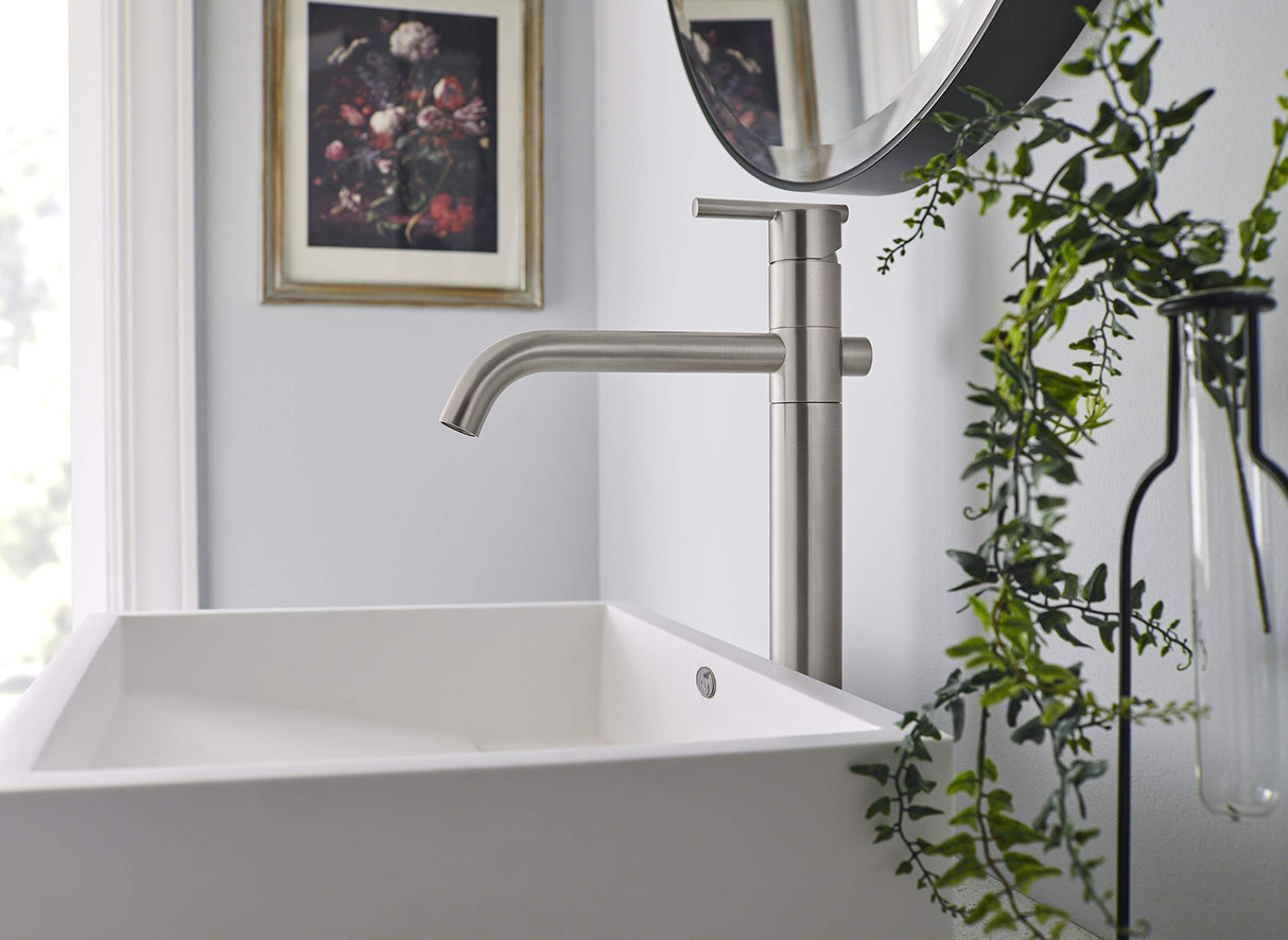 Gerber D225158BN Brushed Nickel Parma Single Handle Vessel Filler