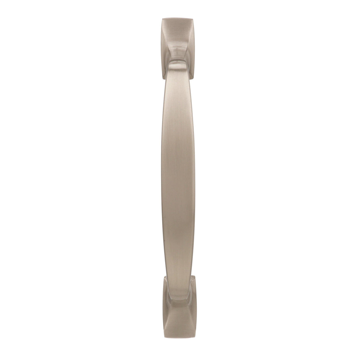 Amerock Cabinet Pull Satin Nickel 3-3/4 inch (96 mm) Center to Center Highland Ridge 1 Pack Drawer Pull Drawer Handle Cabinet Hardware