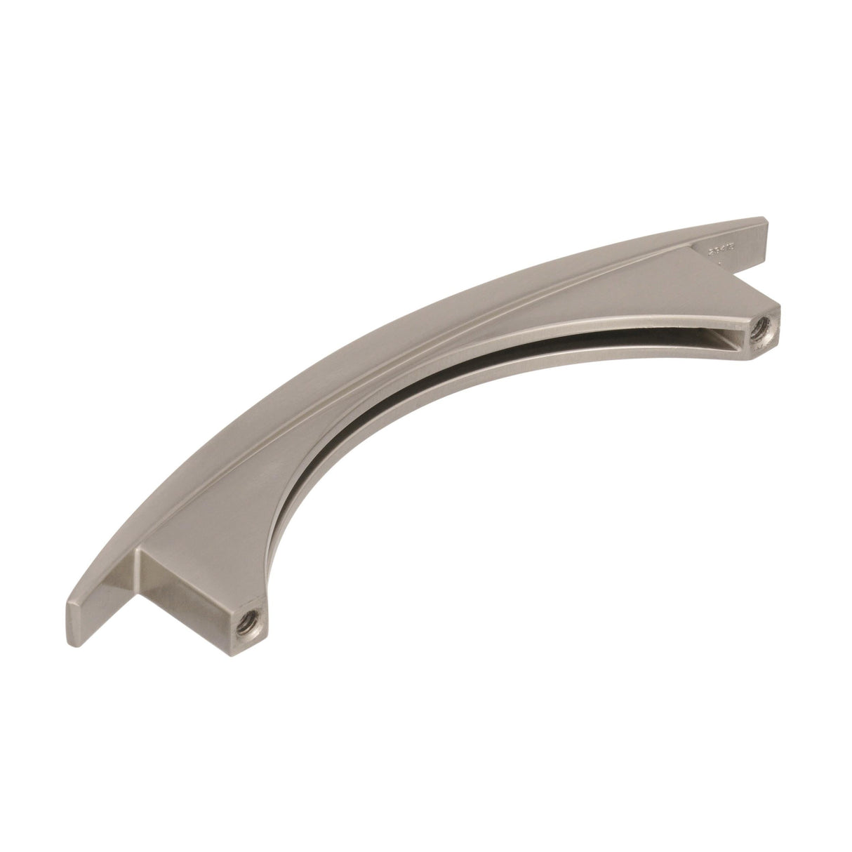 Amerock Cabinet Pull Satin Nickel 3-3/4 inch (96 mm) Center to Center Essential'Z 1 Pack Drawer Pull Drawer Handle Cabinet Hardware