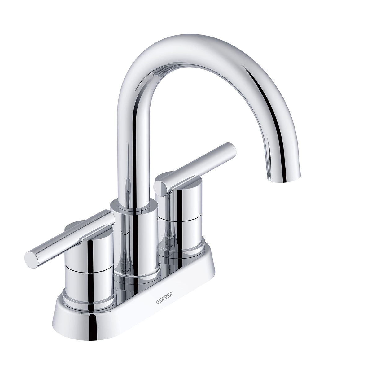 Gerber D307058 Parma Two Handle Centerset Bathroom Faucet With Metal Touch DOWN...