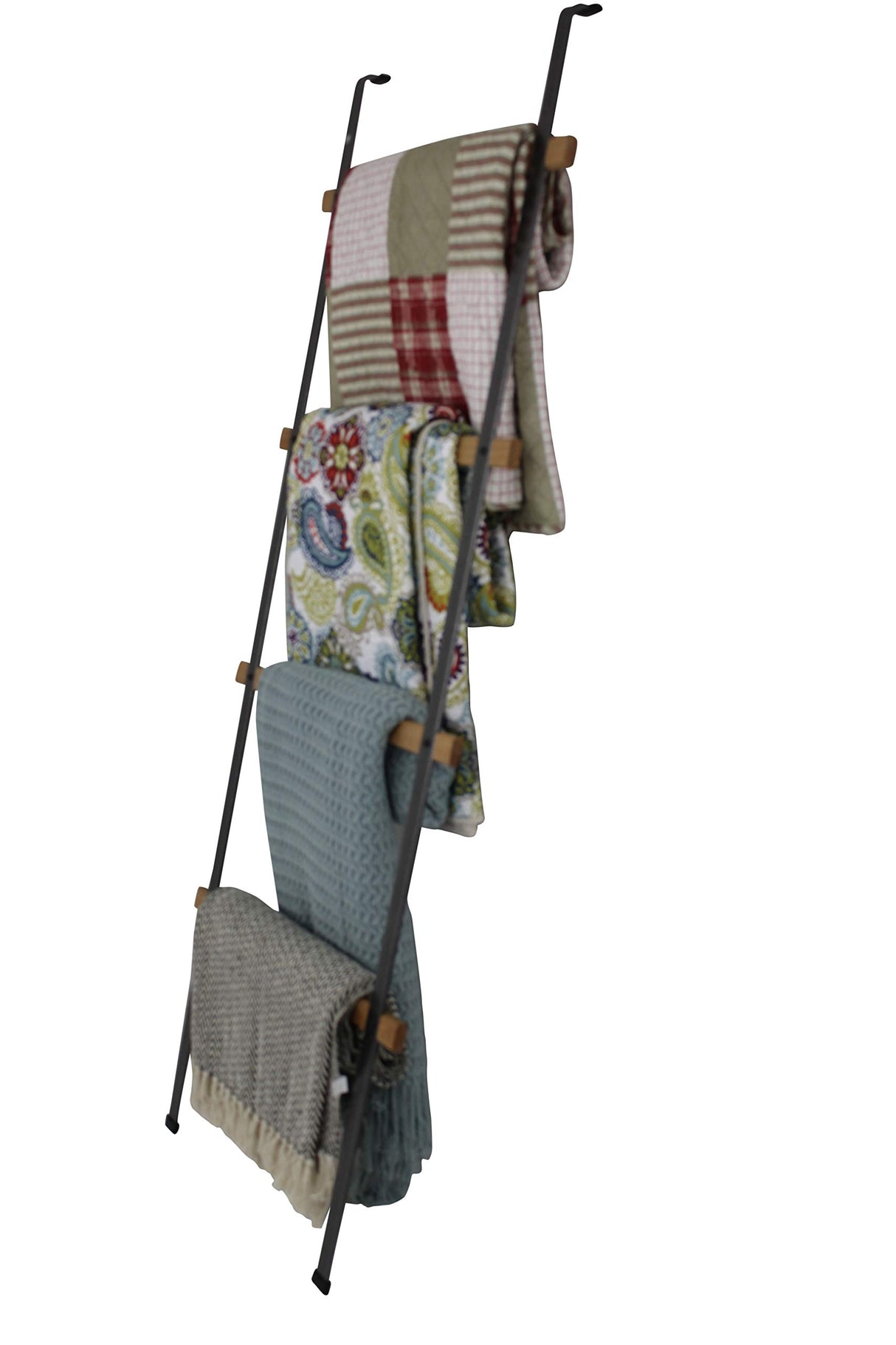 Enclume QR7-4 HS Quilt Rack Ladder 4-Tier w/ Alder Wood HS