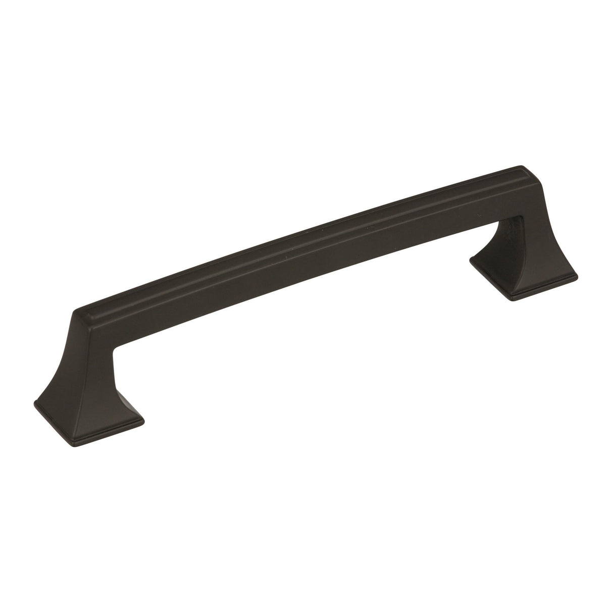 Amerock Cabinet Pull Black Bronze 5-1/16 inch (128 mm) Center to Center Mulholland 1 Pack Drawer Pull Drawer Handle Cabinet Hardware