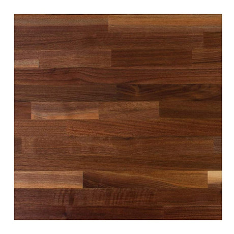 John Boos WALKCT-BL2425-O Blended Walnut Counter Top with Oil Finish, 1.5" Thickness, 24" x 25" WALNUT BLENDED KCT 24X25X1-1/2 OIL
