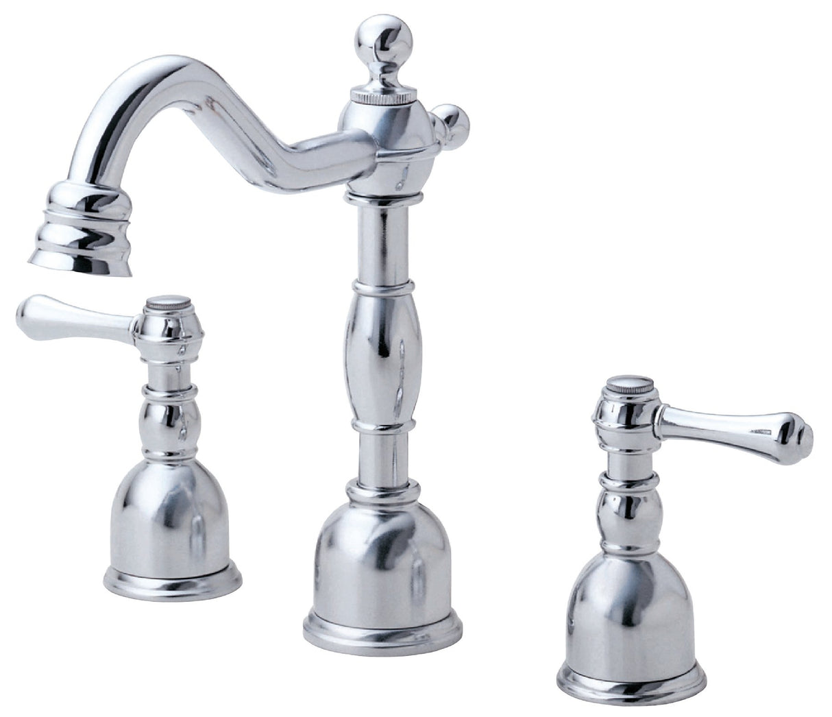 Gerber D303257 Chrome Opulence Two Handle Widespread Lavatory Faucet