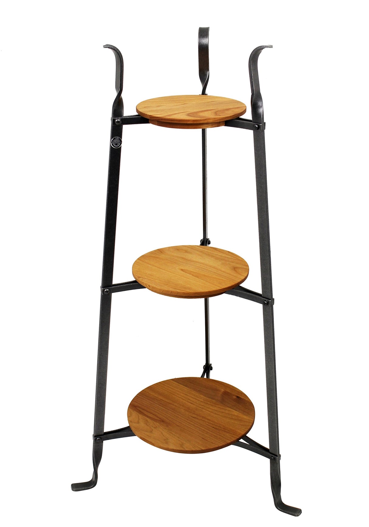 Enclume PS3 HS WBRDS 3-Tier Designer Stand w/Alder Shelves HS