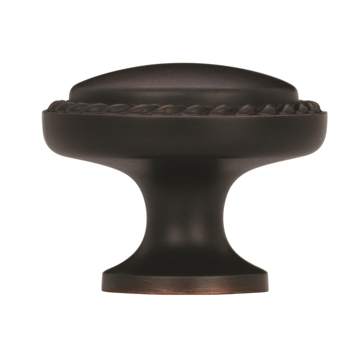 Amerock Cabinet Knob Oil Rubbed Bronze 1-3/16 inch (30 mm) Diameter Everyday Heritage 1 Pack Drawer Knob Cabinet Hardware
