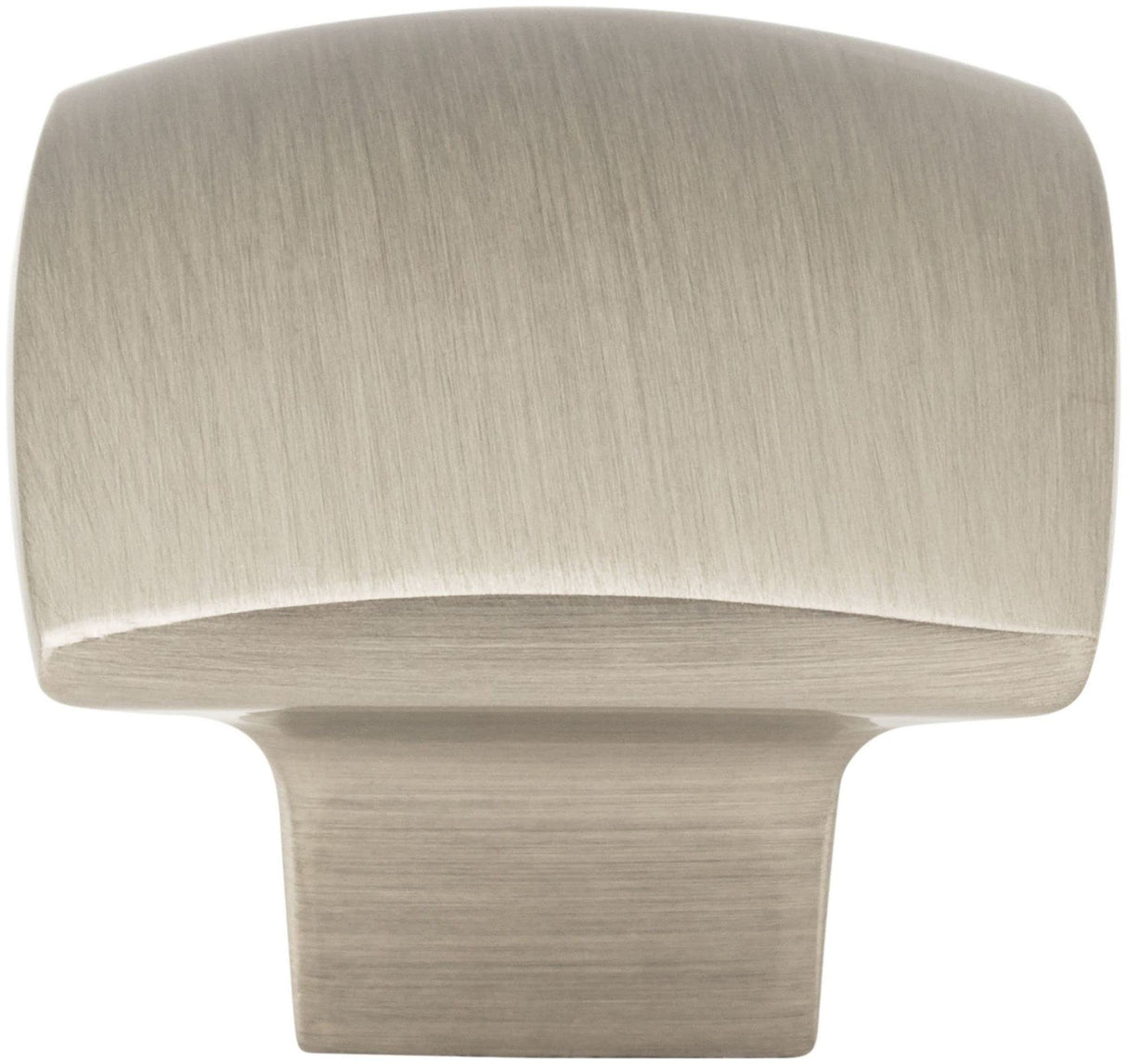 Jeffrey Alexander 431MB 1-3/16" Overall Length Matte Black Square Sonoma Cabinet Knob