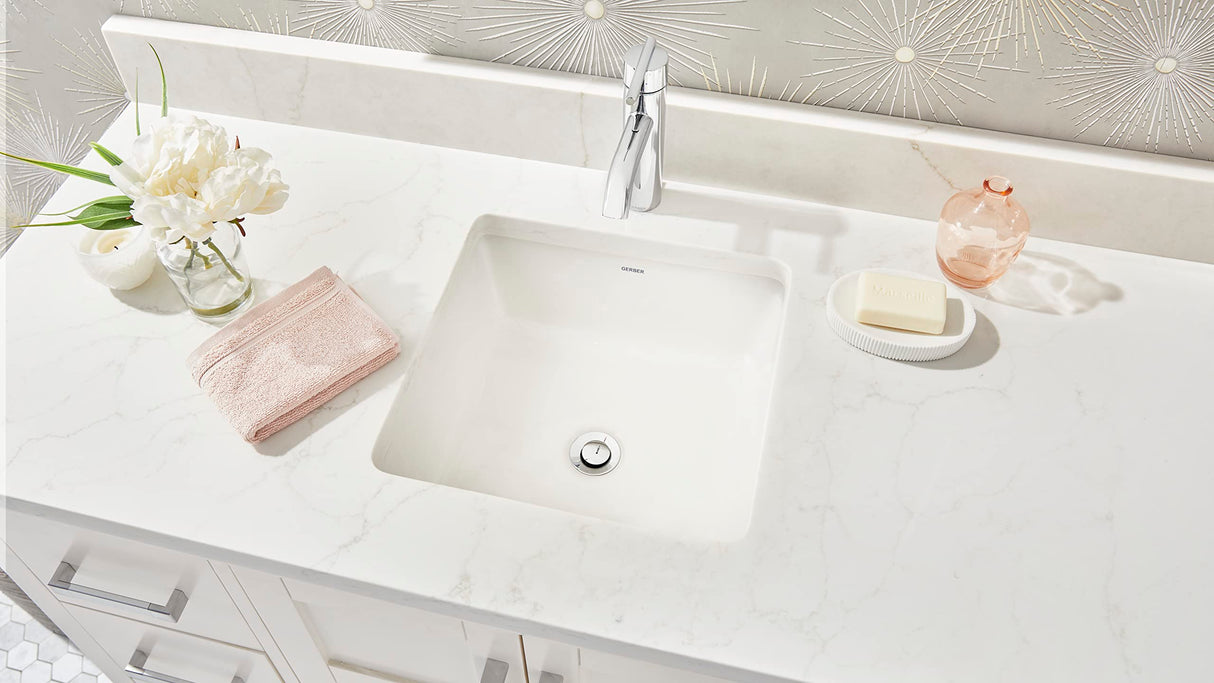 Gerber D225258 Parma Single Handle Bathroom Faucet With Metal Pop-up Drain - CH...