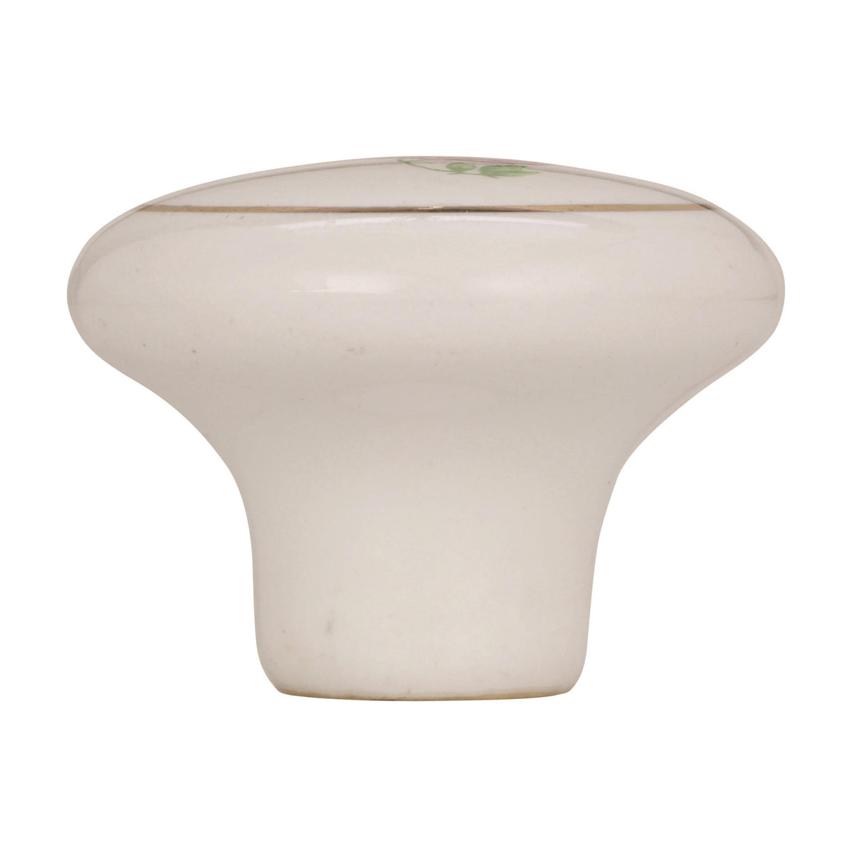 Amerock Cabinet Knob White 1-1/2 inch (38 mm) Diameter Everyday Heritage 1 Pack Drawer Knob Cabinet Hardware