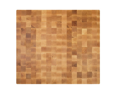 John Boos BBIT24253 End Grain Butcher Block Island Top, 24 x 25 3, Maple Wood BB ISLAND TOP 24X25X3 CREAM