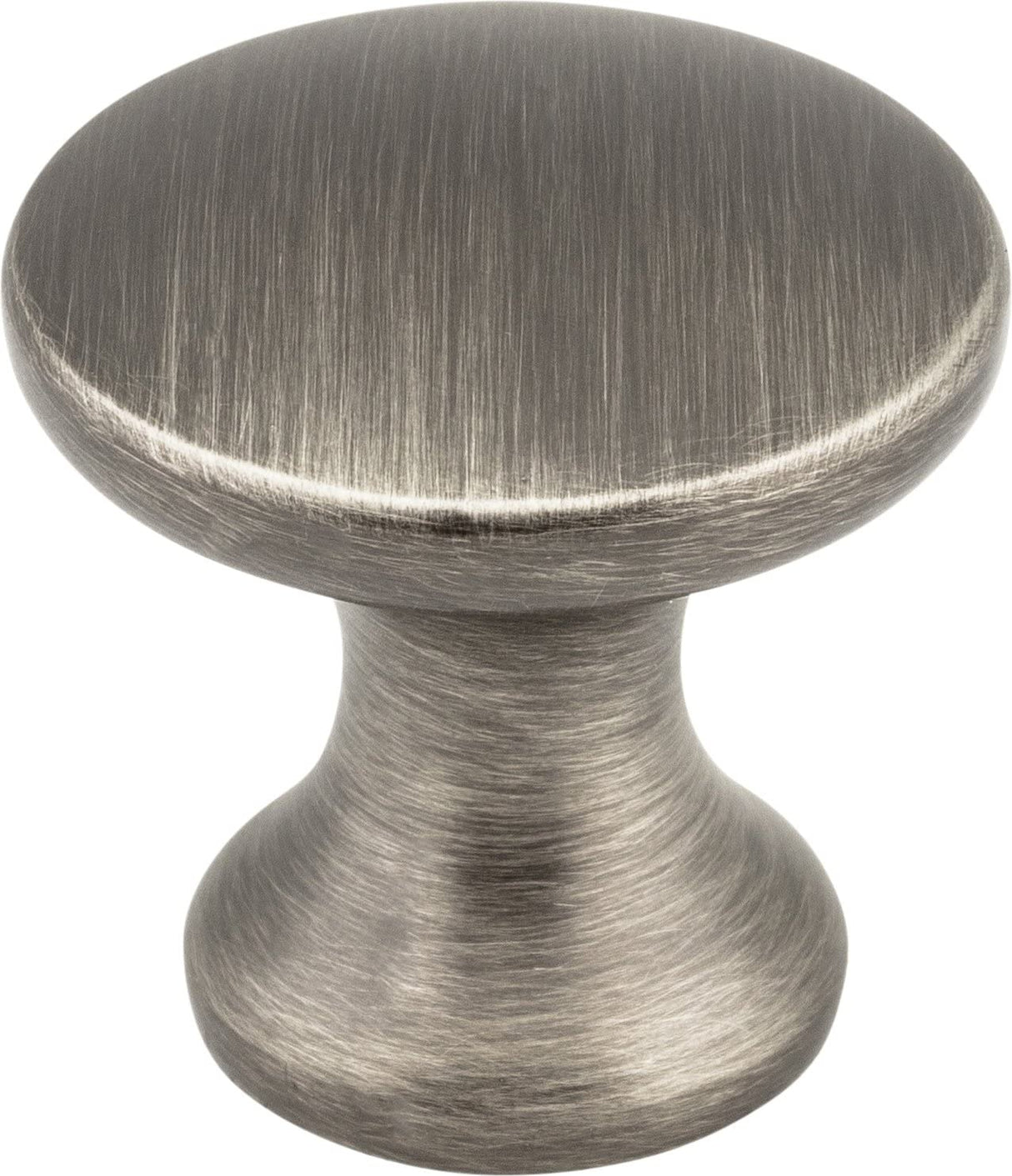 Elements 3915-DACM 1" Diameter Gun Metal Slade Cabinet Mushroom Knob
