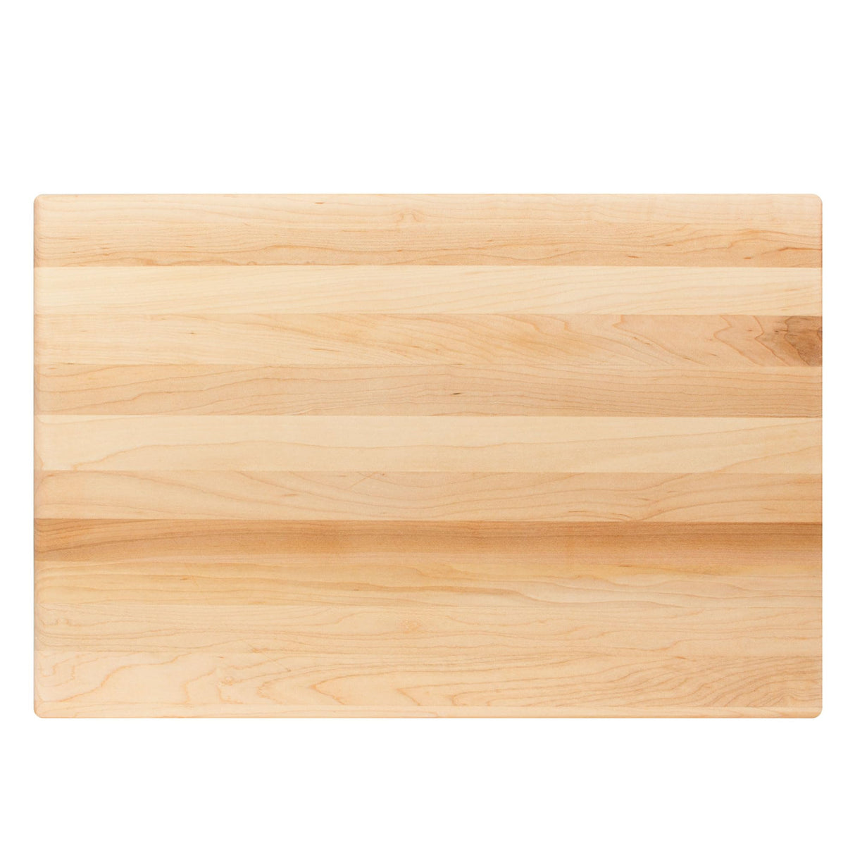 John Boos R01 Maple Wood Cutting Board for Kitchen Prep, 1.5 Inch Thick, Large Edge Grain Rectangular Reversible Charcuterie Block, 18" x 12" 1.5" 18X12X1.5 MPL-EDGE GR-REV-