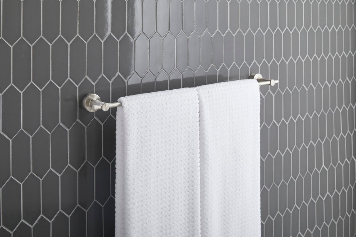 Gerber D446422BN Brushed Nickel Parma 24" Towel Bar