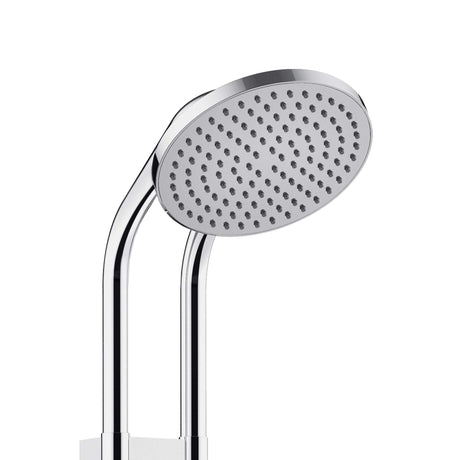 PULSE ShowerSpas 1058-CH Saturn Shower System with 8" Rain Showerhead, 3 Body Sprays, 5 Function Hand Shower, Polished Chrome