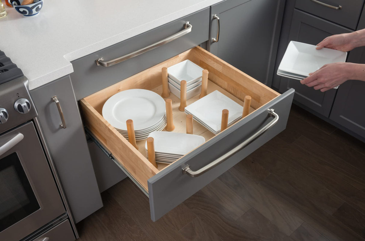 Hardware Resources PEG-12 12-Peg Drop-In Peg Board Drawer Insert