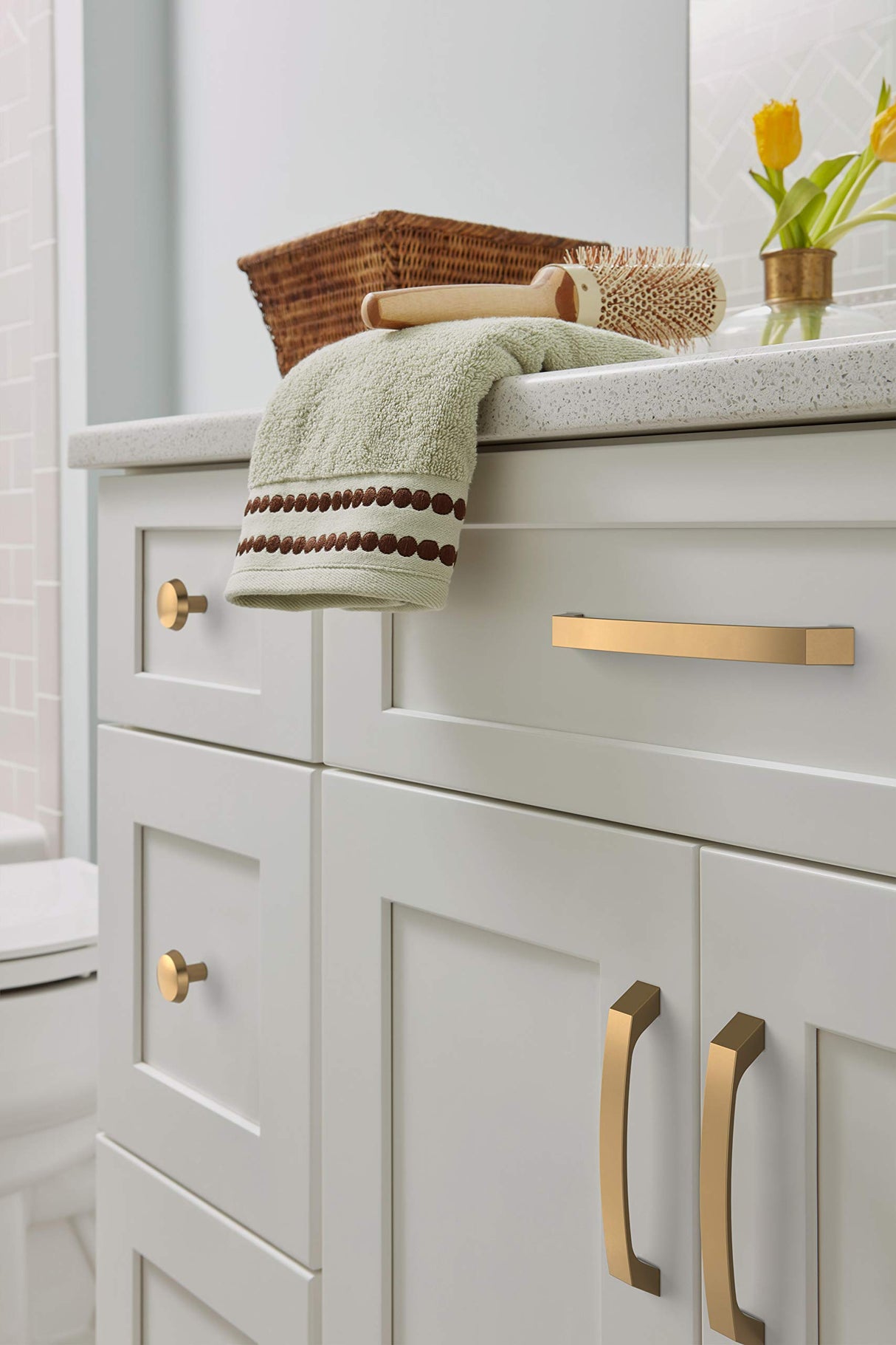 Amerock BP36846CZ BP36846 Premise 6-5/16 Inch Center to Center Arch Cabinet Pull