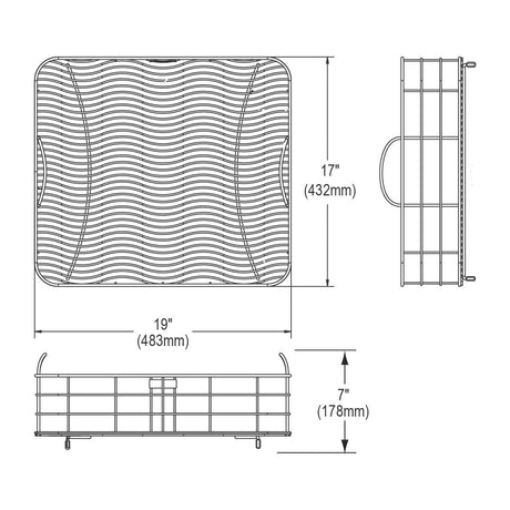 Elkay LKWRB2018SS Stainless Steel Rinsing Basket