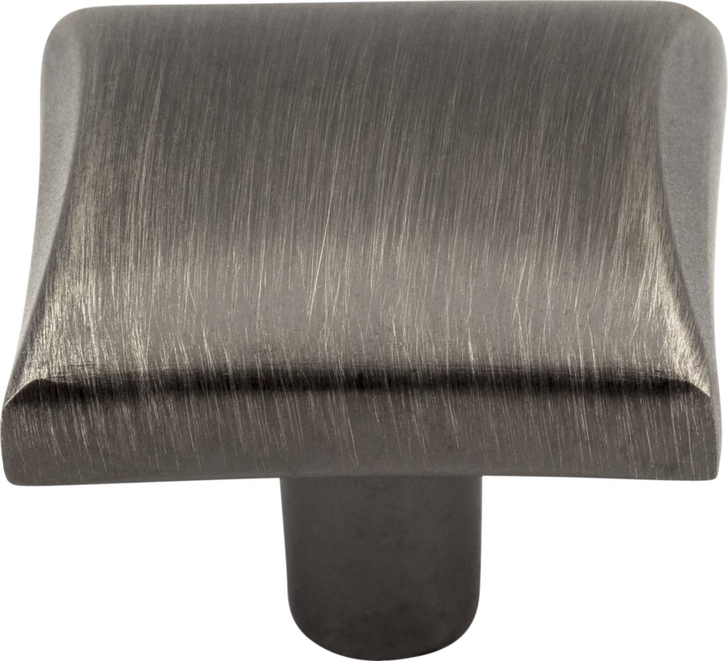 Elements 525DMAC 1-1/8" Overall Length Distressed Oil Rubbed Bronze Square Glendale Cabinet Knob