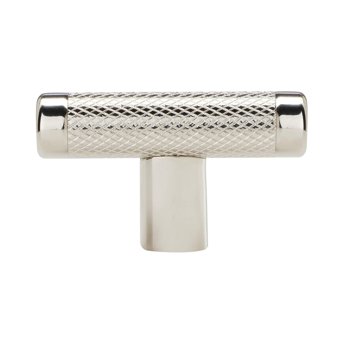 Amerock Kitchen Cabinet Knob Polished Nickel 2-5/8 in (67 mm) Bronx 1 Pack Furniture Hardware Bathroom Drawer Knob| Dresser Drawer Handle Cabinet Pull