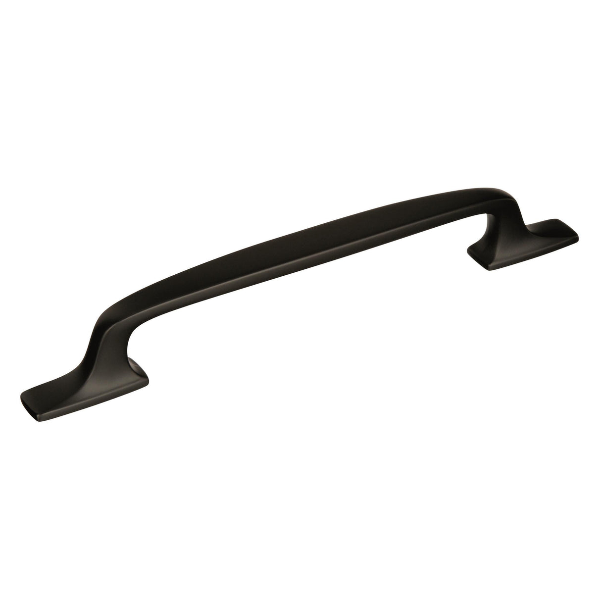 Amerock Cabinet Pull Black Bronze 6-5/16 inch (160 mm) Center to Center Highland Ridge 1 Pack Drawer Pull Drawer Handle Cabinet Hardware