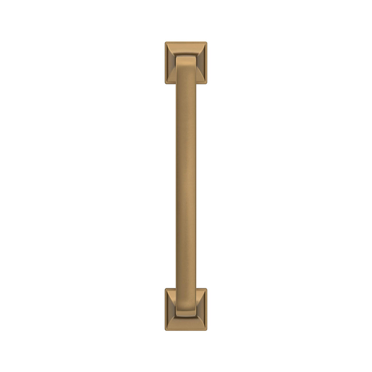 Amerock Cabinet Pull Champagne Bronze 5-1/16 inch (128 mm) Center-to-Center Ville 1 Pack Drawer Pull Cabinet Handle Cabinet Hardware