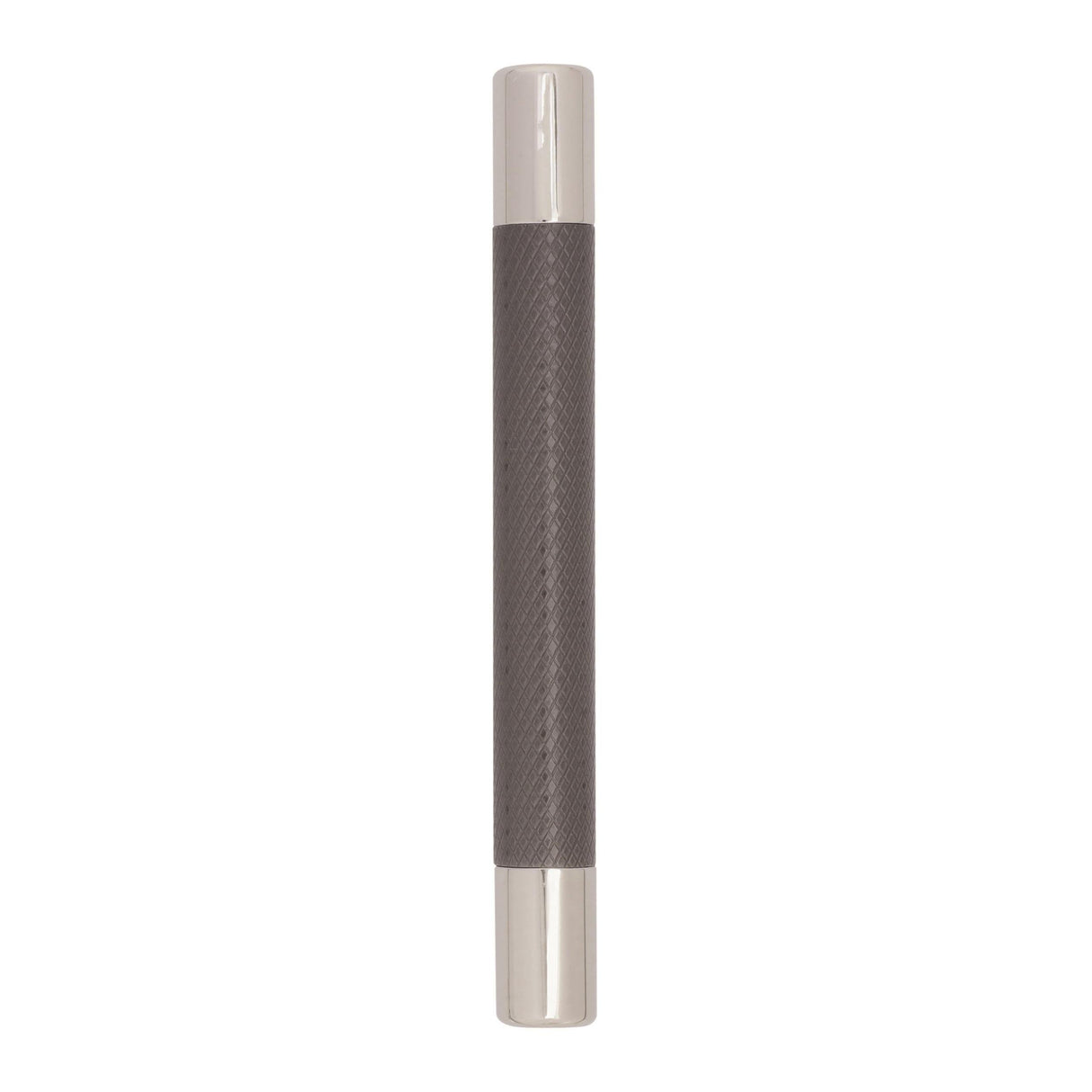 Amerock Cabinet Pull Polished Nickel/Gunmetal 5-1/16 inch (128 mm) Center to Center Esquire 1 Pack Drawer Pull Drawer Handle Cabinet Hardware