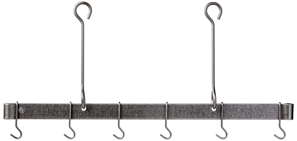 Enclume PR1836 HS 36" Offset Hook Ceiling Bar w/ 6 Hooks HS