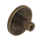 Amerock Cabinet Knob Burnished Brass 1-1/4 inch (32 mm) Diameter Everyday Heritage 1 Pack Drawer Knob Cabinet Hardware