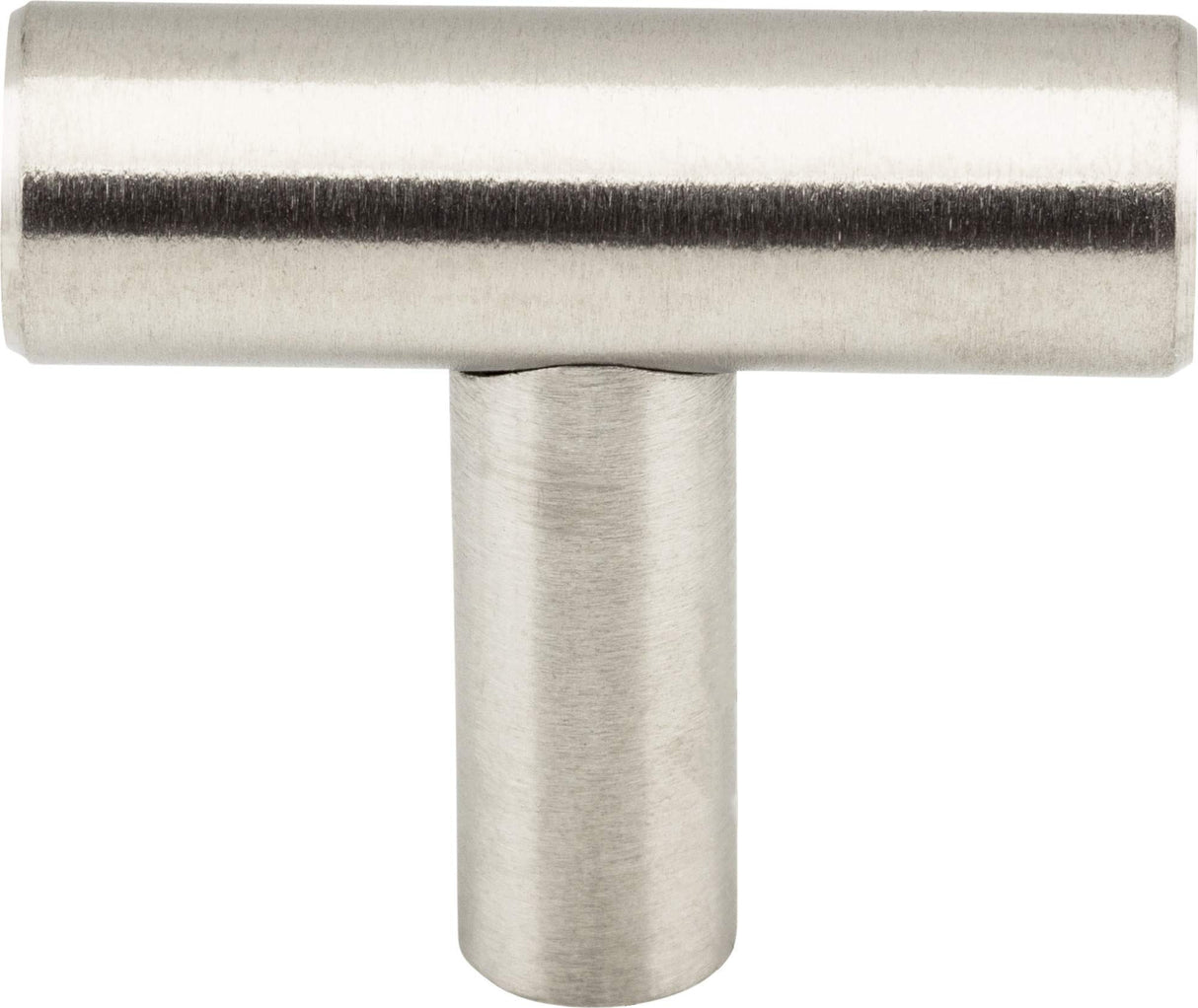 Elements 39SSMB 1-9/16" Overall Length Hollow Matte Black Stainless Steel Naples Cabinet "T" Knob