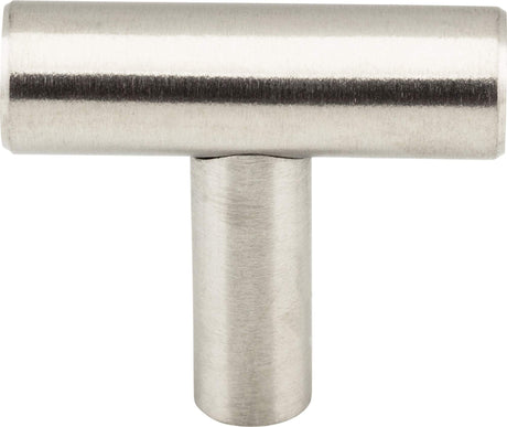 Elements 39SSMB 1-9/16" Overall Length Hollow Matte Black Stainless Steel Naples Cabinet "T" Knob