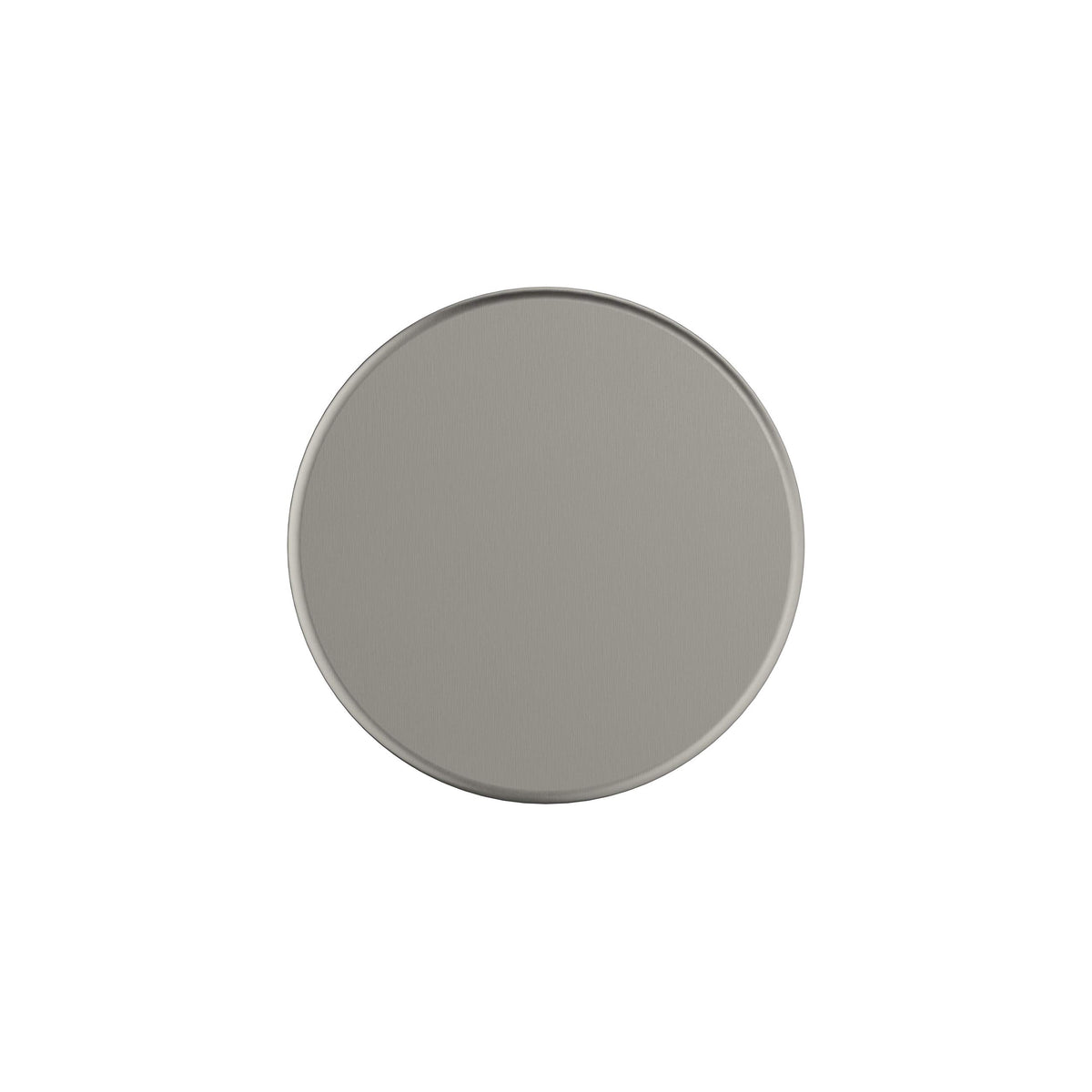 Amerock Cabinet Knob Satin Nickel 1-3/8 inch (35 mm) Diameter Versa 1 Pack Drawer Knob Cabinet Hardware