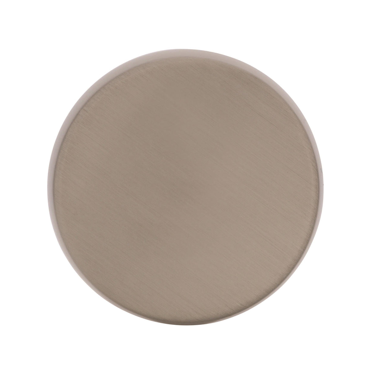 Amerock Cabinet Knob Satin Nickel 1-5/16 inch (33 mm) Diameter Blackrock 1 Pack Drawer Knob Cabinet Hardware