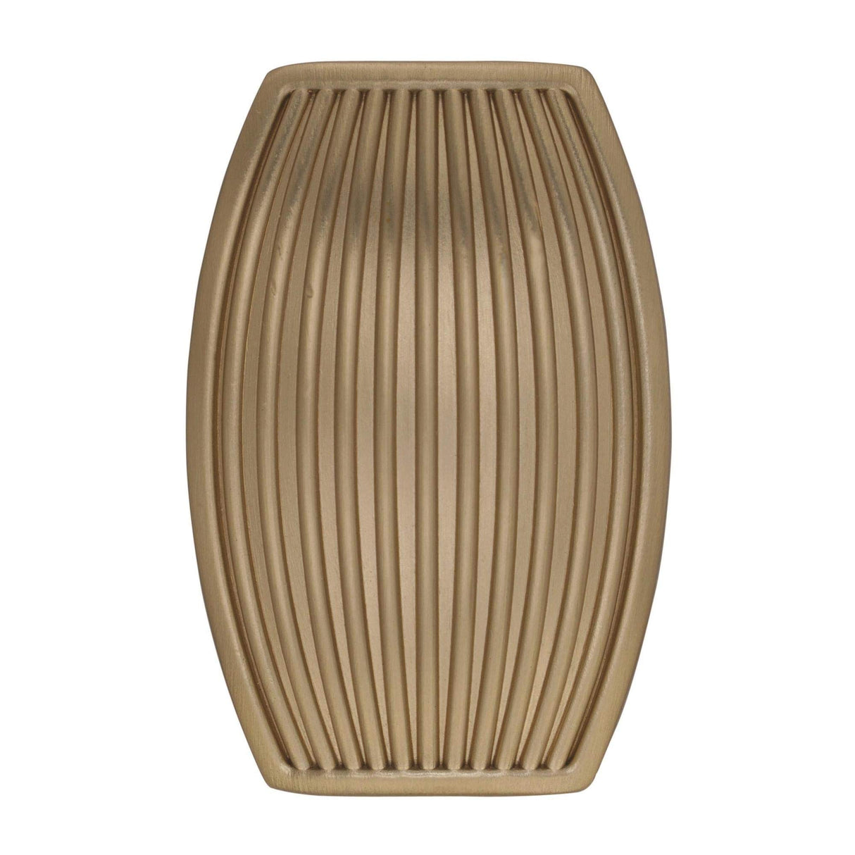Amerock Cabinet Knob Golden Champagne 1-3/4 inch (44 mm) Length Sea Grass 1 Pack Drawer Knob Cabinet Hardware