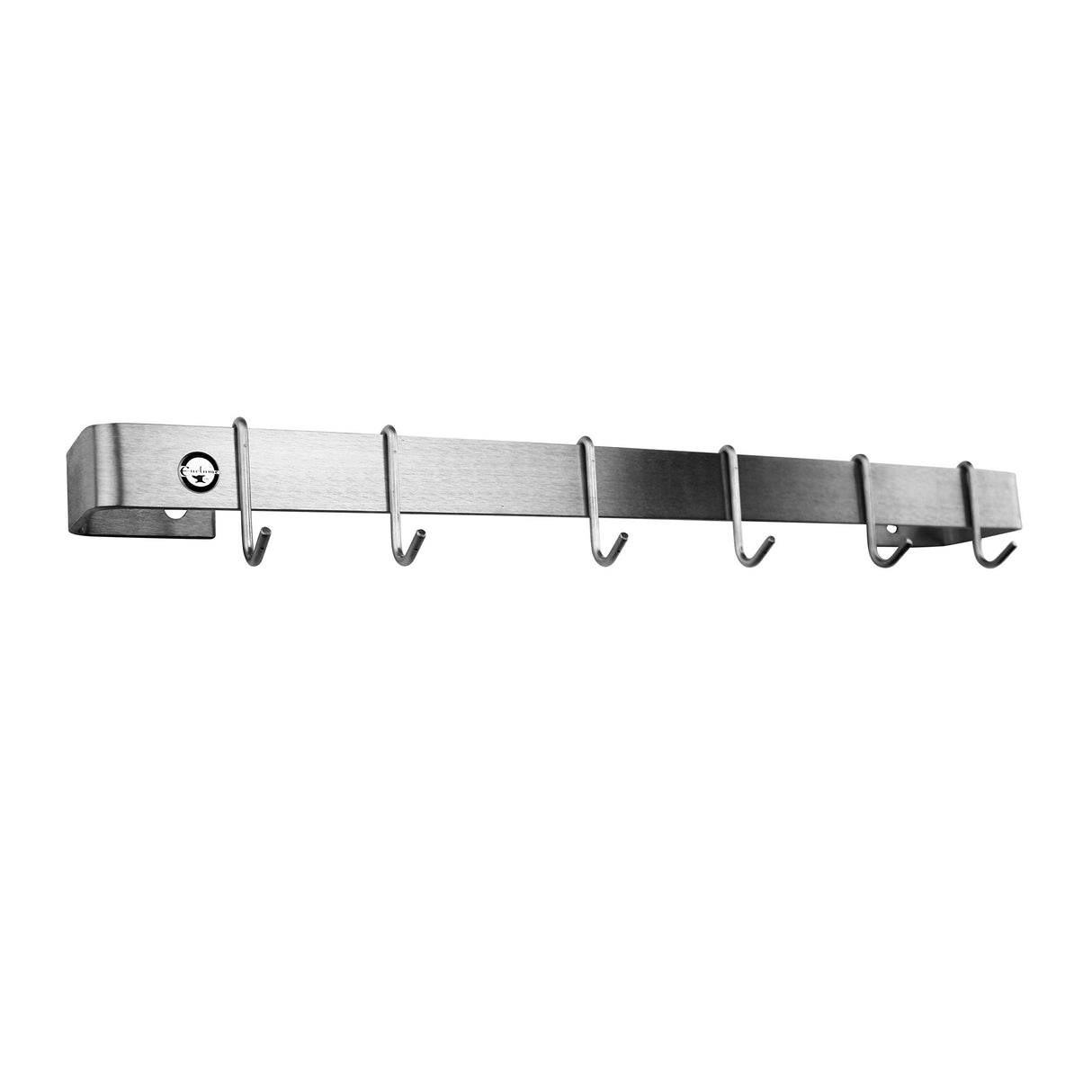 Enclume WR1 SS 24" Classic Wall Rack Utensil Bar w/ 6 Hooks SS