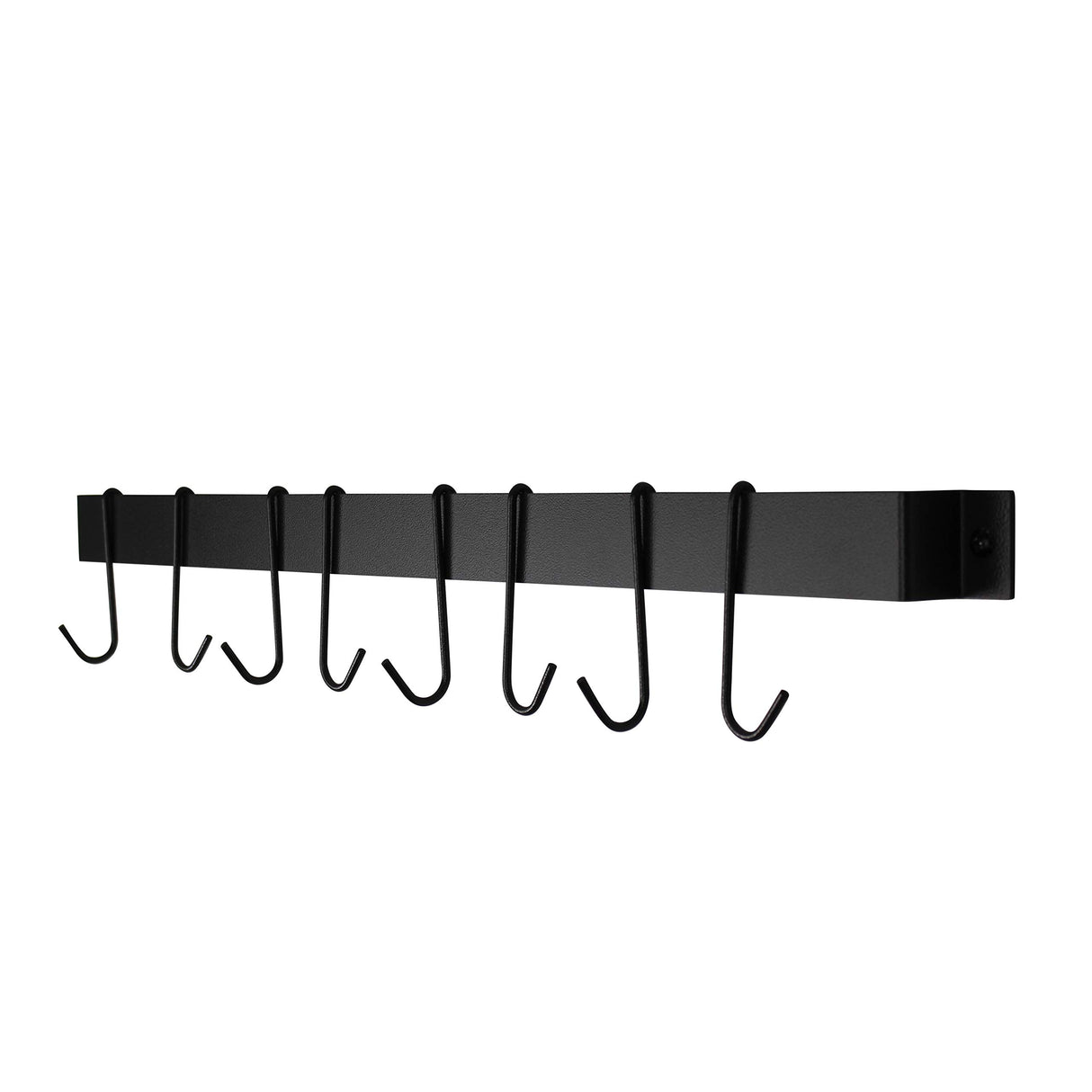 Enclume MPU-14O GY 32" Easy Mount Rack Utensil Bar w/ 8 Hooks GY
