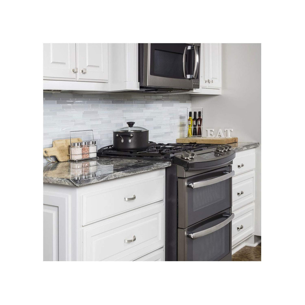 KasaWare K313SN-10 1" Diameter Flared Foot Square Knob, 10-pack