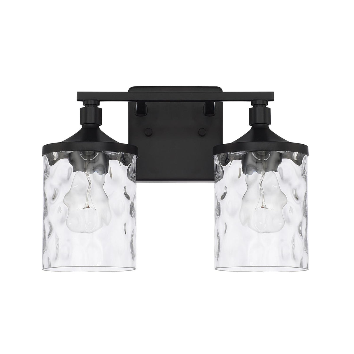 Capital Lighting 128821MB-451 Colton 2 Light Vanity Matte Black